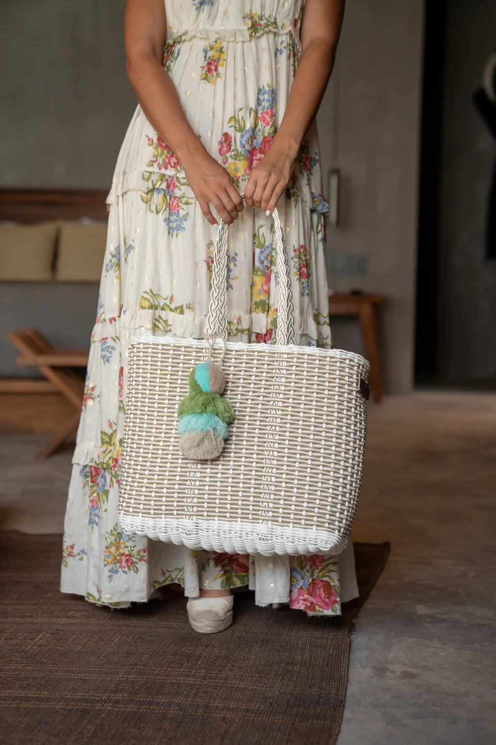 SAND NEST CITRON TOTE