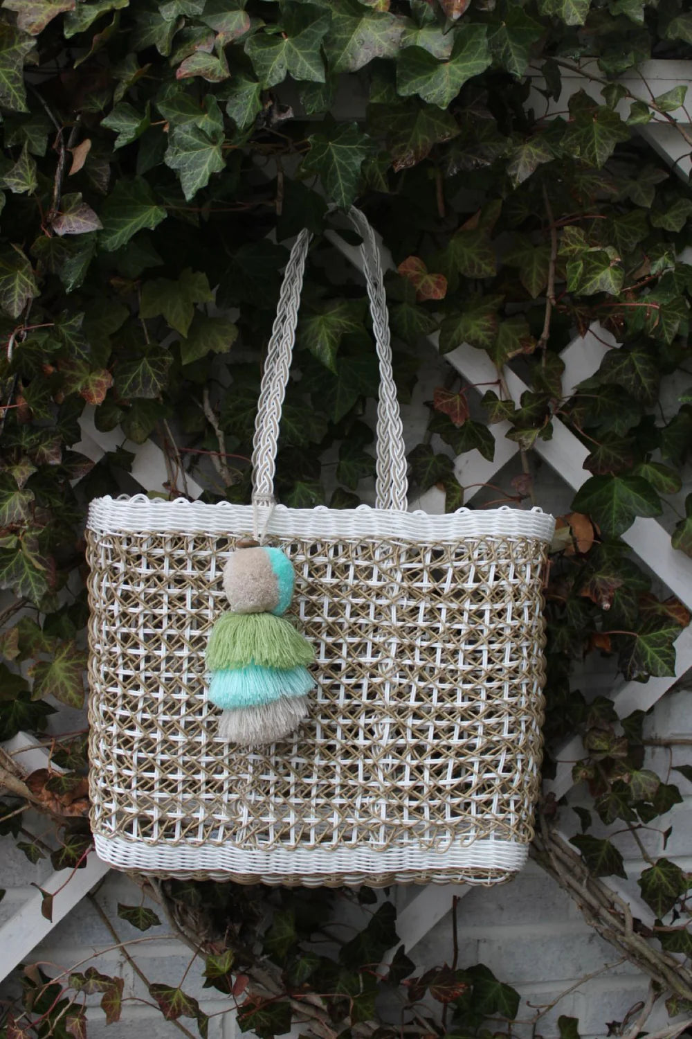 SAND COASTAL CABLE CITRON TOTE